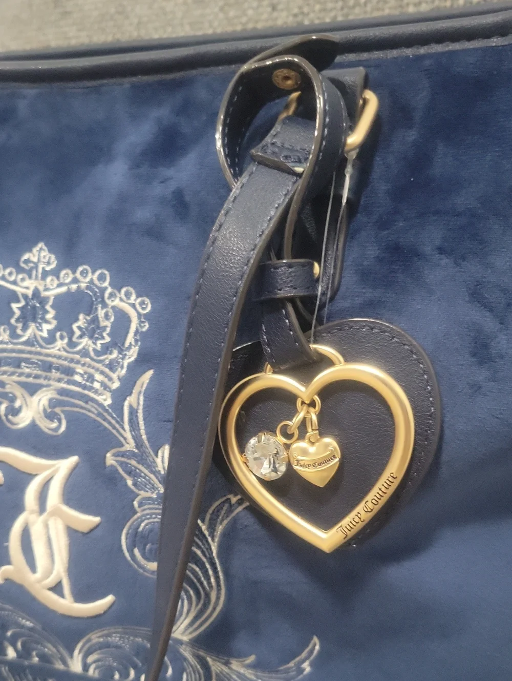 JUICY COUTURE Need More Juicy Tote in Regal Blue - Picture 10 of 16